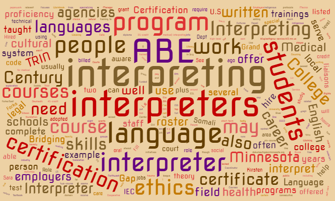 Language Interpreter: Potential Career Pathway for Our Learners