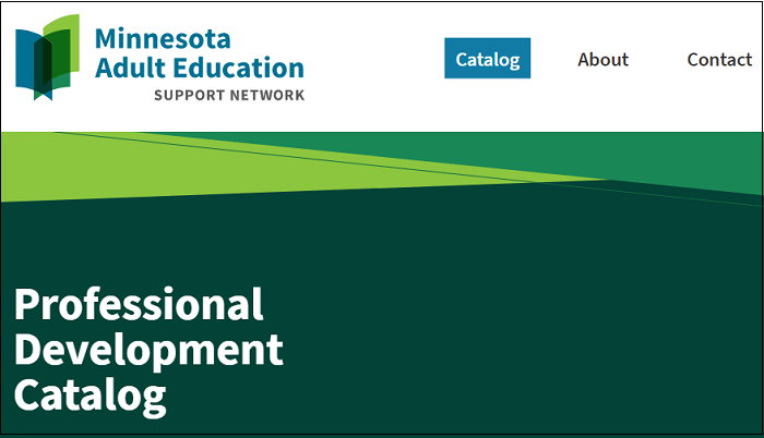 Introducing the Minnesota Adult Education PD Catalog!