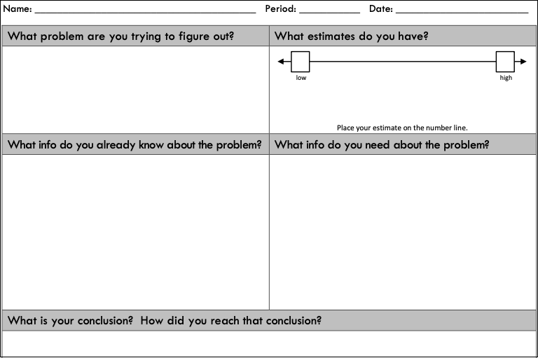 robert kaplinsky problem solving framework