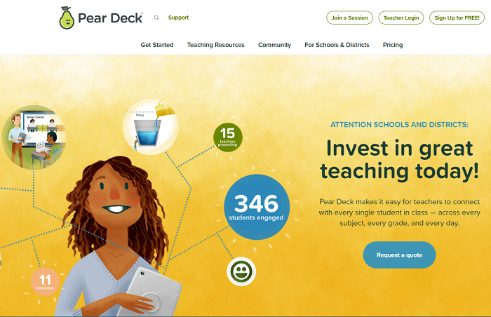 Homepage  Pear Deck